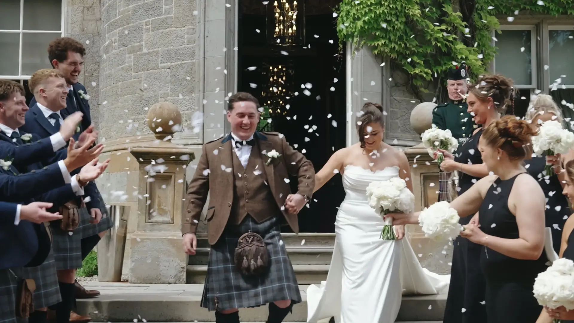 Wedding from Carlowrie Castle